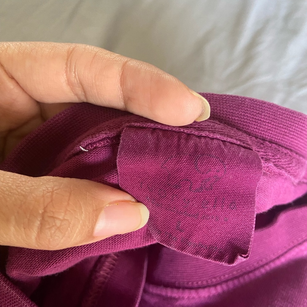 Pink Purple ivory Ella long sleeve shirt